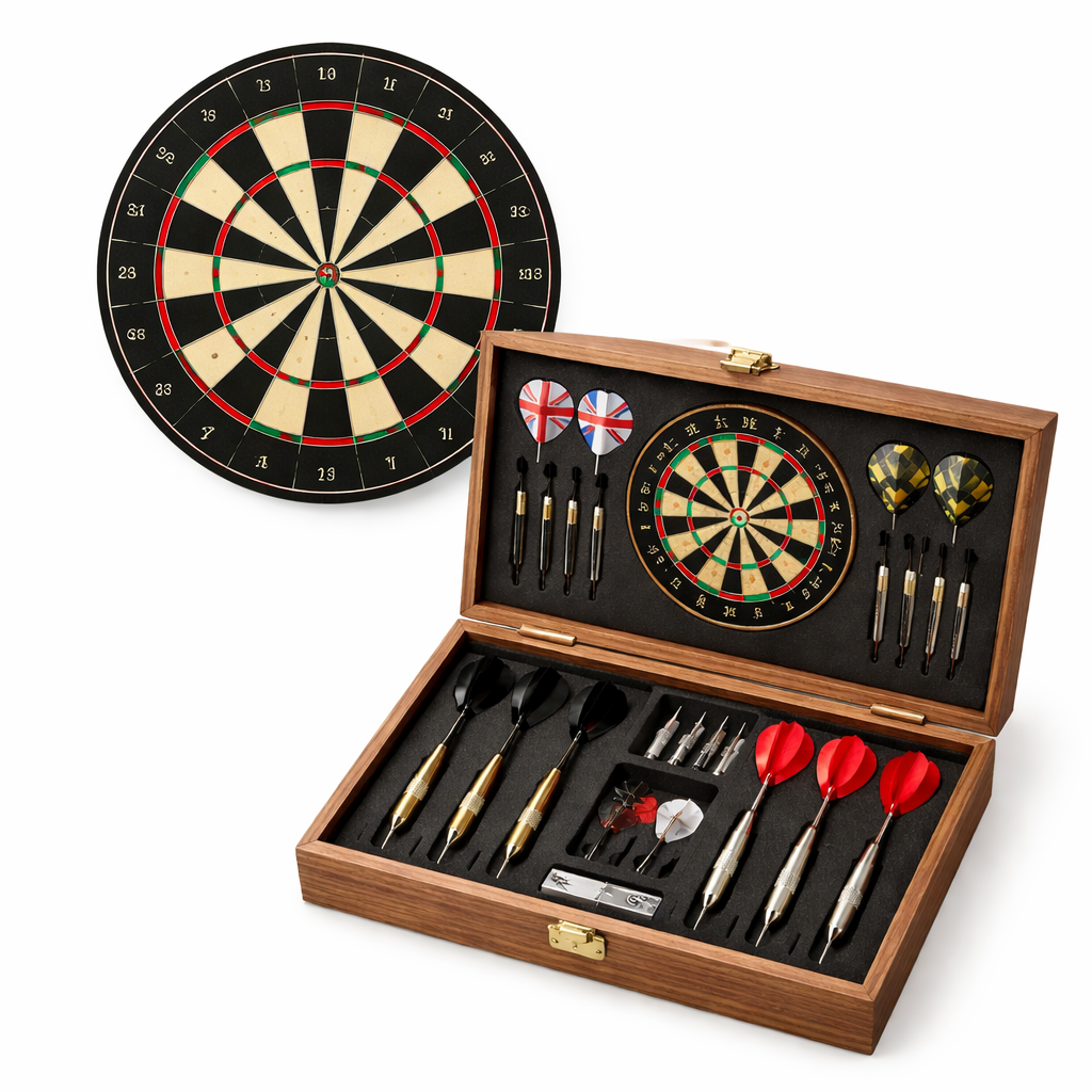 ApexStrike Heritage Dartboard & Collector Set