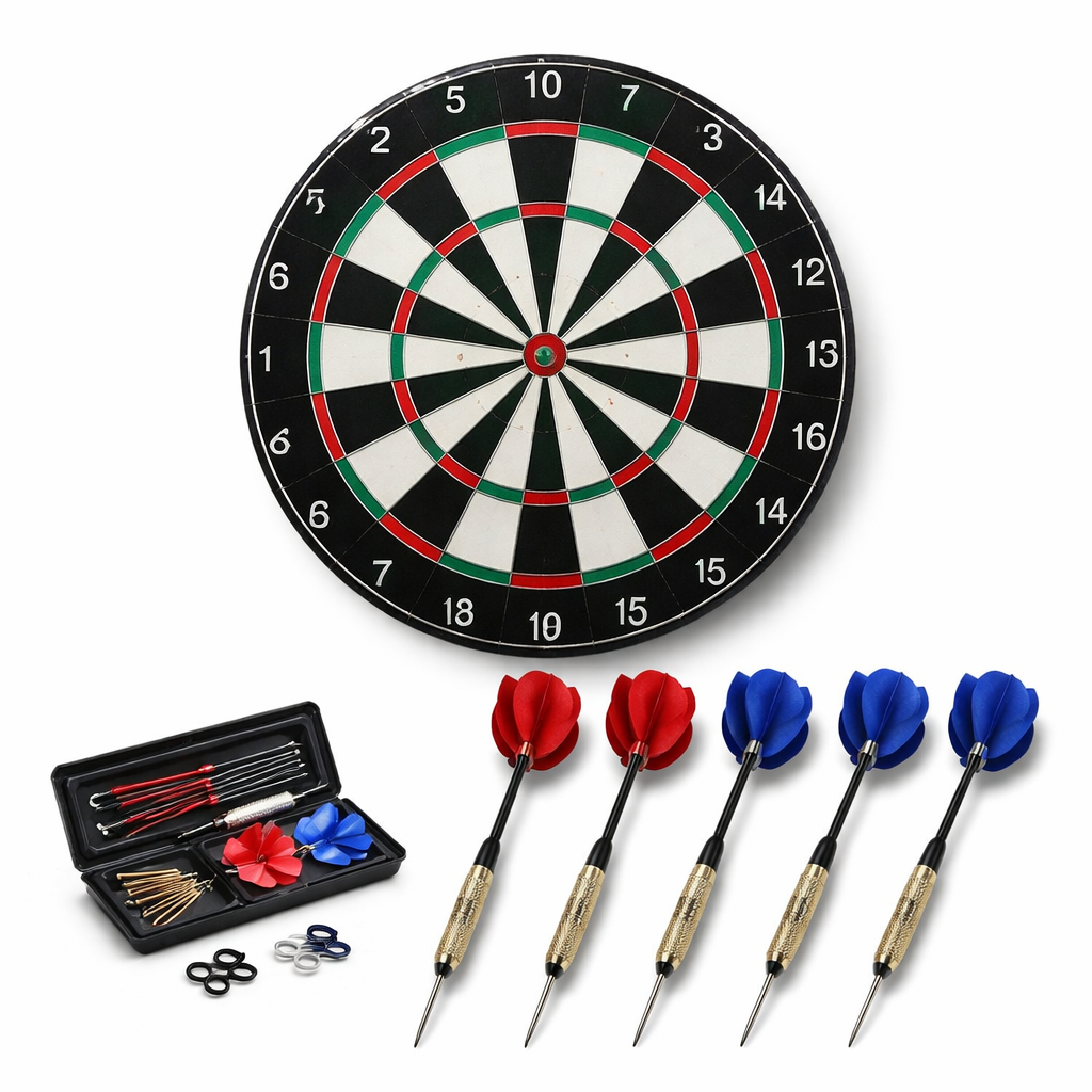 TitanFlight Pro Dartboard & Elite Gear Set