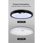 ZenithGlow MotionSense Smart Ceiling Light