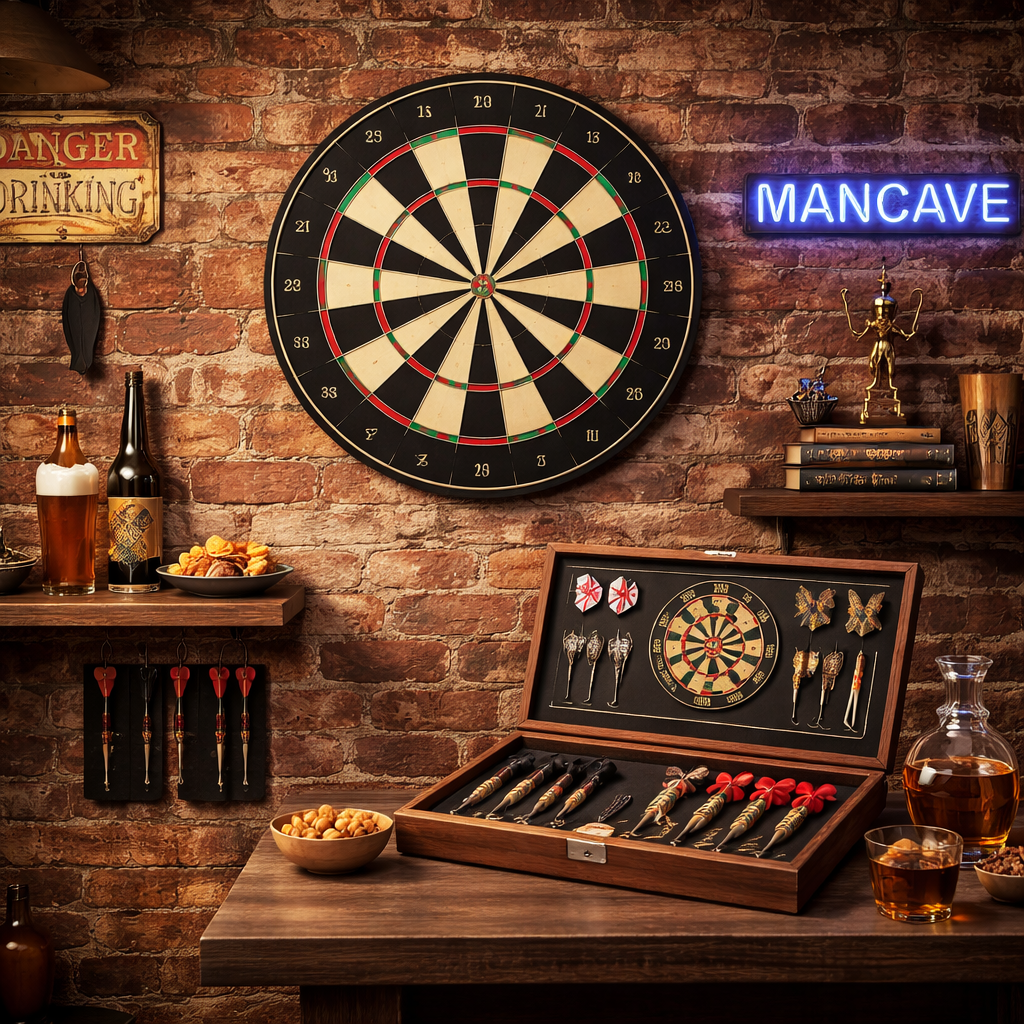 ApexStrike Heritage Dartboard & Collector Set